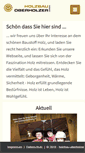 Mobile Screenshot of holzbau-oberholzer.ch